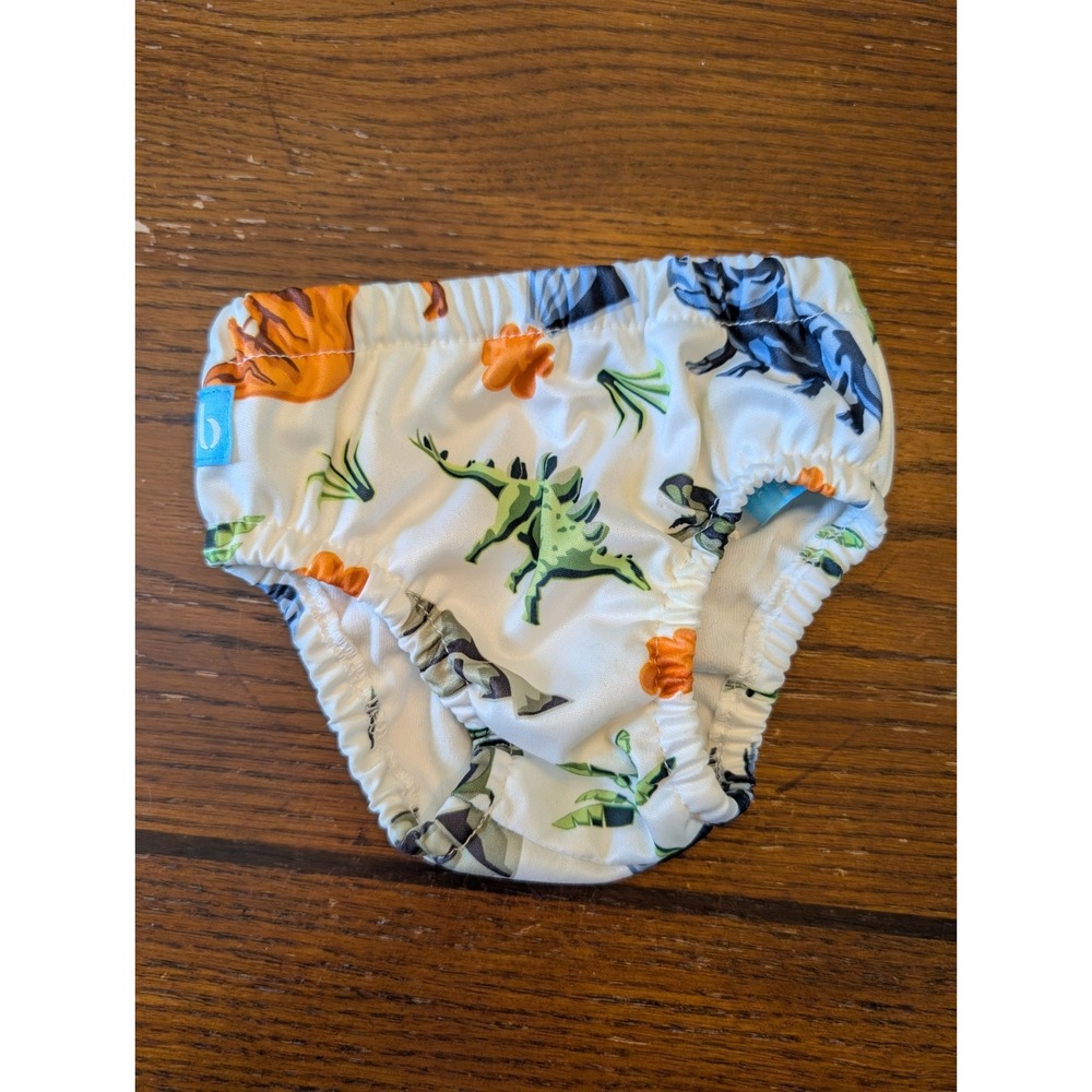 Charlie Banana Swim Diaper Size S Multicolor Dinosaur Print Unisex